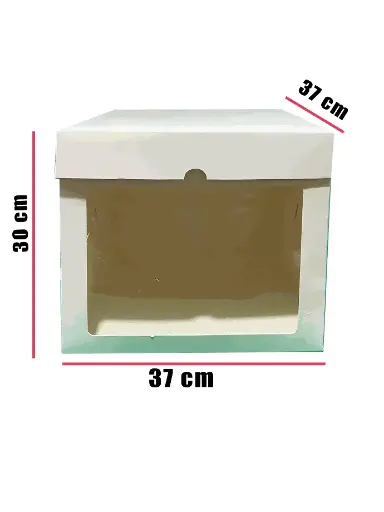 [COD2471] CAJA PASTEL APERTURA FRONTAL 37X37X30 CM